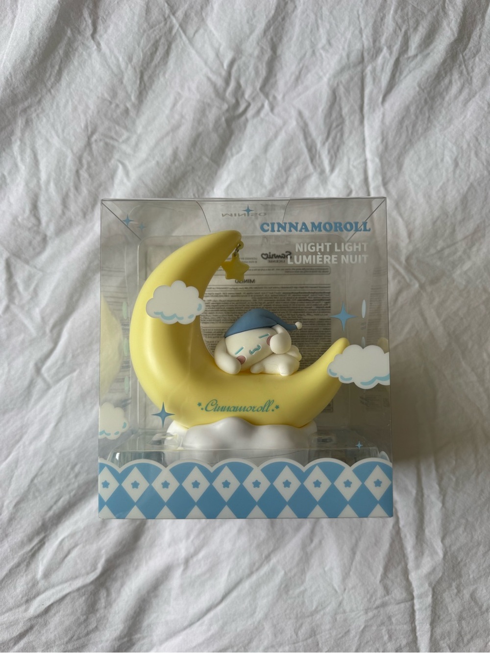 Miniso Sanrio Cinnamoroll Crescent LED Night Light